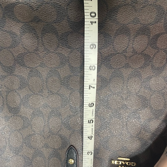 Coach Brown and Black Signature Tote Bag - Picture 8 of 16